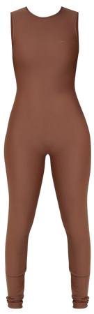 waydamin bodysuit ( brown )