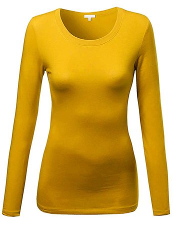 Yellow Long-sleeve Shirt