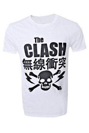 The Clash Japanese T-Shirt | Boohoo