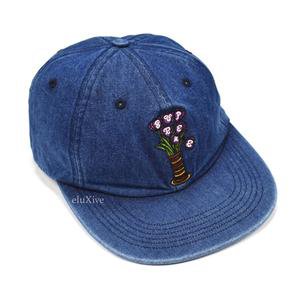 Supreme - Denim Flowers Logo Hat – eluXive