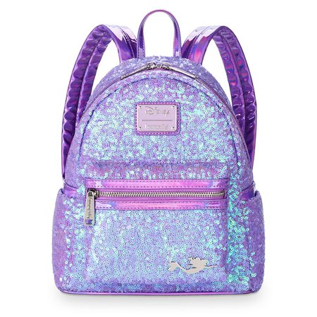 Ariel Sequined Mini Backpack by Loungefly – The Little Mermaid | shopDisney
