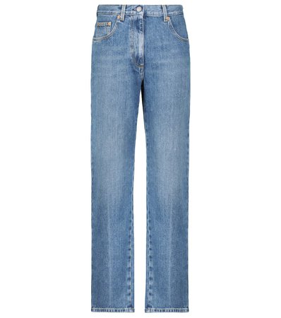 Gucci - High-rise straight jeans