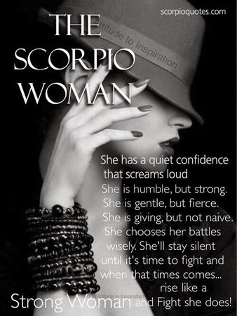 the scorpio woman