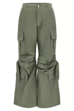 cargo pants olive green