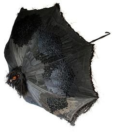 1850s black parasol - Google Search