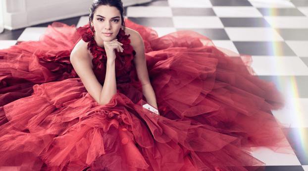 1440x900 Kendall Jenner In Nice Red Dress 1440x900 Wallpaper, HD Celebrities 4K Wallpapers, Images, Photos and Background