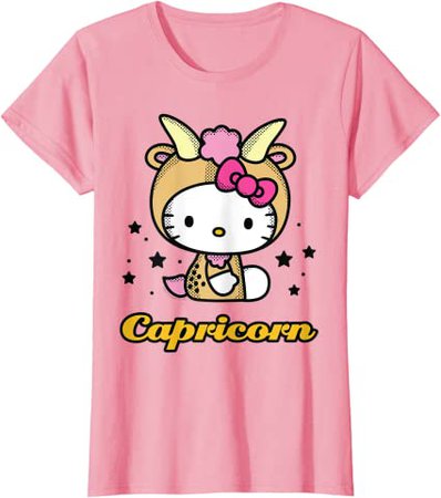 Amazon.com: Hello Kitty Zodiac Capricorn Tee Shirt: Clothing
