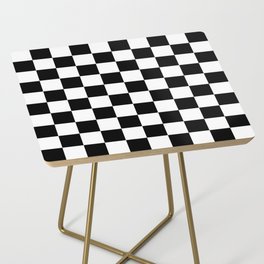 Black White Checker Bench by deluxephotos | Society6