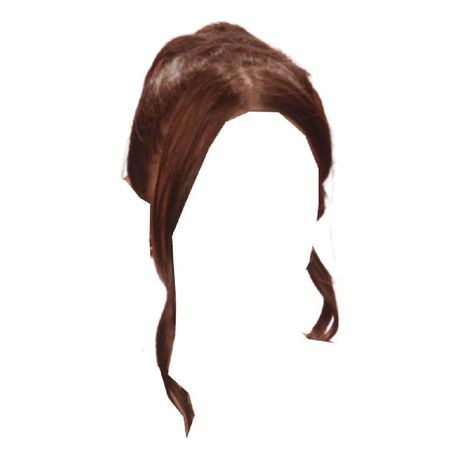 red brown hair bun updo hairstyle front strands