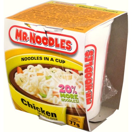 Mr. Noodles Noodles in a Cup - Chicken - 12pk