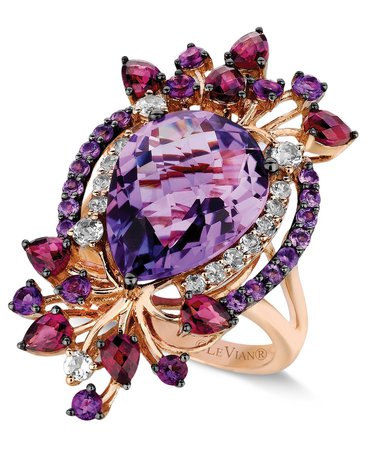 Le Vian Crazy Collection Multi-Stone 14k Rose Gold Ring