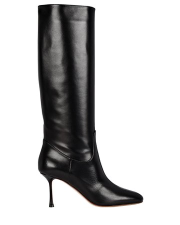 Francesco Russo Leather 75 Knee-High Boots | INTERMIX®