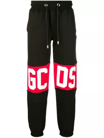 Gcds knee-logo Jersey Trousers - Farfetch