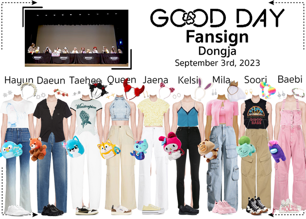 GOOD DAY - Fan Sign