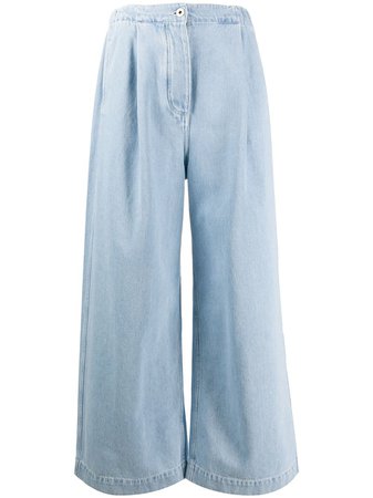 Loewe High Waisted Wide-Leg Jeans Ss20 | Farfetch.com