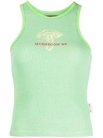 Andersson Bell embroidered-motif Tank Top - Farfetch