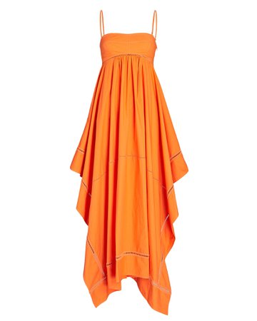 A.L.C. Blanca Asymmetric Midi Dress | INTERMIX®