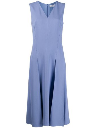 Victoria Beckham Pleated Dress Ss20 | Farfetch.com