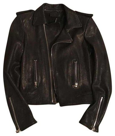 Alexis Black Gavan-moto Leather Motorcycle Jacket Size 2 (XS) - Tradesy