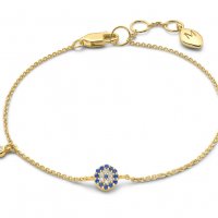 Evil Eye Amulet Bracelet | 18ct Gold Vermeil | Missoma