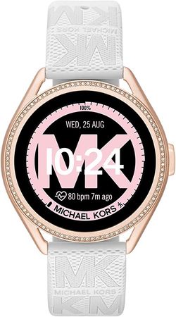 Amazon.com: Michael Kors Women's MKGO Gen 5E 43mm Touchscreen Smartwatch with Fitness Tracker, Heart Rate, Contactless Payments, and Smartphone Notifications : Electronics