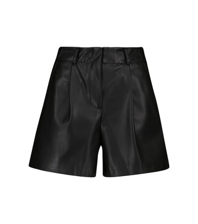 Frankie Shop - Manon faux leather shorts | Mytheresa