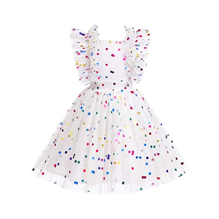 Confetti Birthday Dress - White (Dei5 edit)