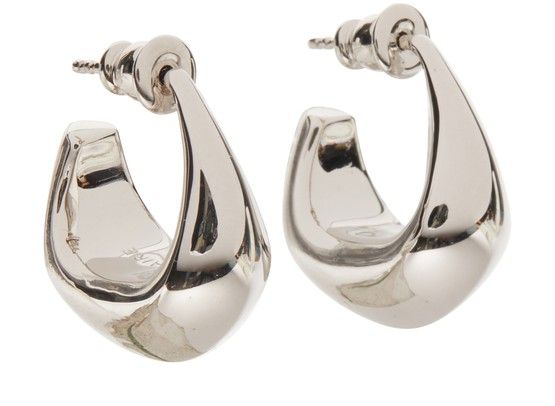 Women's Curved Mini Drop earrings | LEMAIRE | 24S