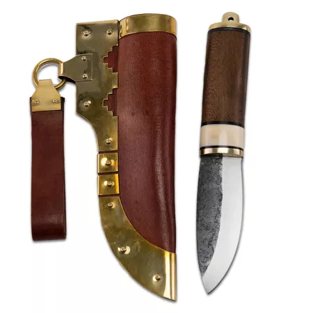 viking knife gotland with brass scabbard, 64,95 €