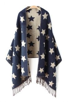 star pattern shawl