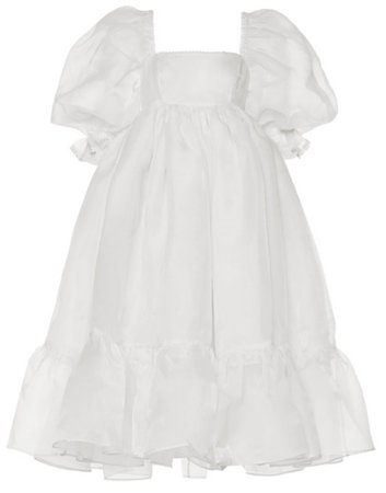 SELKIE The Ivory French Puff Dress