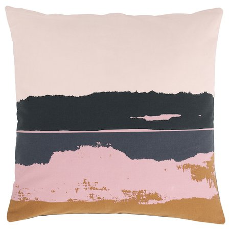 ELDTÖREL Cushion cover - pink, multicolor - IKEA