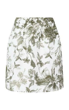 Lovisa Floral Mini Skirt By Erdem | Moda Operandi
