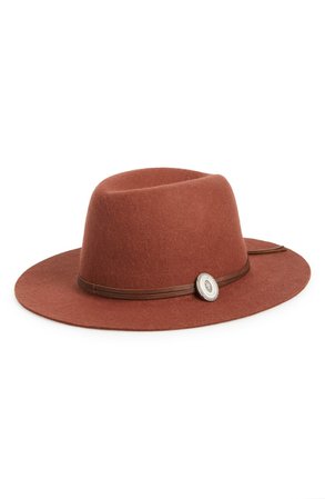 Frye Cadet Dented Crown Wool Felt Hat | Nordstrom