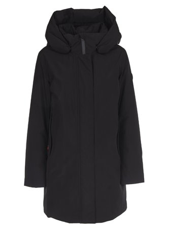 Woolrich Black Marshall Coat