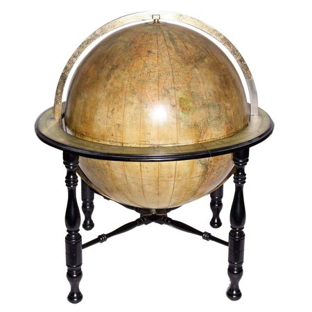 Large Terrestrial Library Globe For Sale at 1stDibs