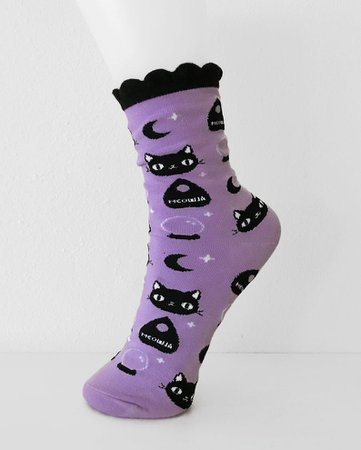Cat Magic Socks | Etsy