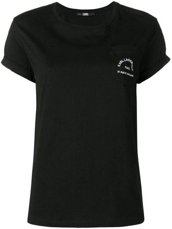 Lagerfeld chest pocket T-shirt
