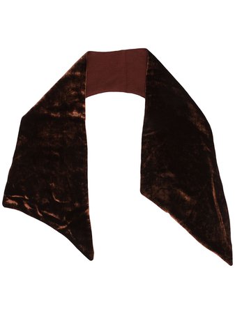Giorgio Armani faux-fur short scarf - FARFETCH