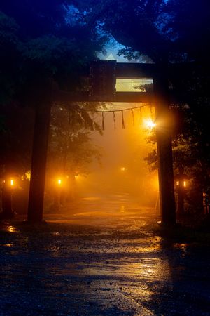 light night rain 🌧 japanese