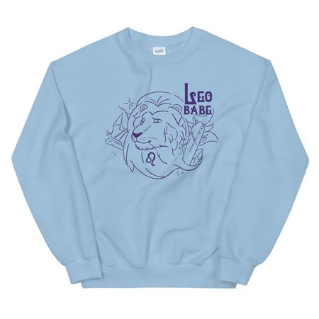 Leo Sweater Shirt Zodiac Sign Astrology Gift | Etsy