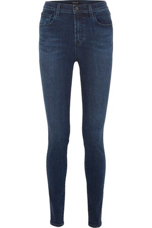 J Brand | Carolina 32" high-rise skinny jeans | NET-A-PORTER.COM