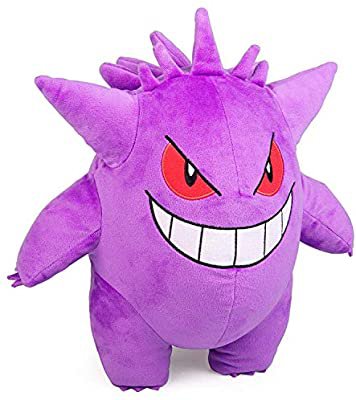 Amazon.com: Pokémon Gengar Plush Stuffed Animal Toy - Large 12" - Ages 2+: Toys & Games