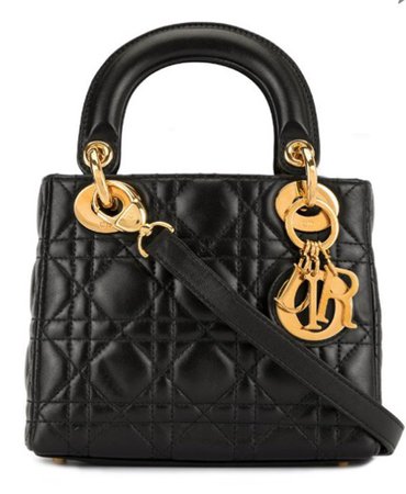 Christian Dior mini Lady Dior cannage bag