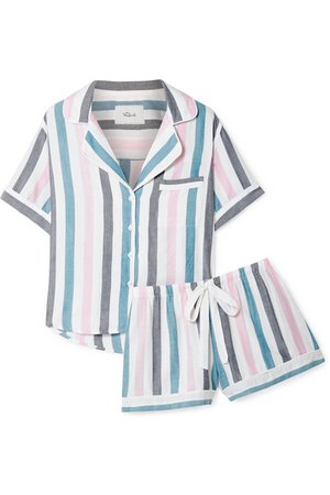 Rails | Striped voile pajama set | NET-A-PORTER.COM