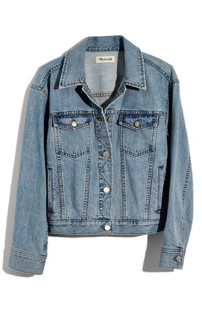 Madewell The Boxy Crop Jean Jacket | Nordstrom