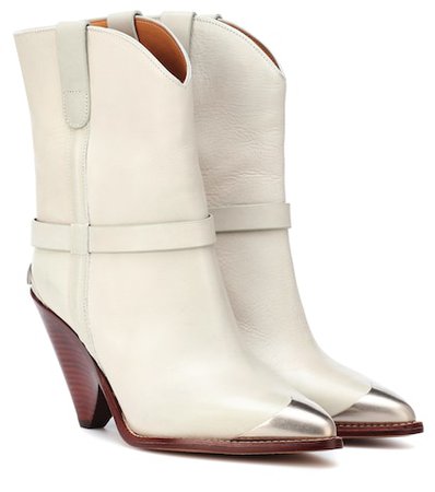 Lamsy leather ankle boots