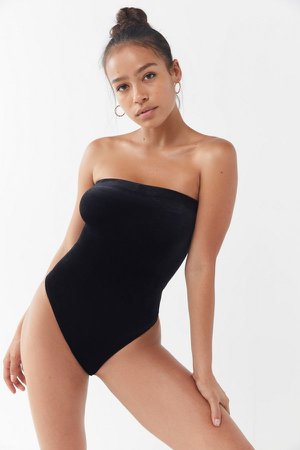 Out From Under MJ Velvet Tube Top Bodysuit | Urban Outfitters