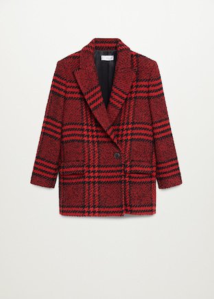 Tweed blazer - Woman | Mango Cyprus (Euros)