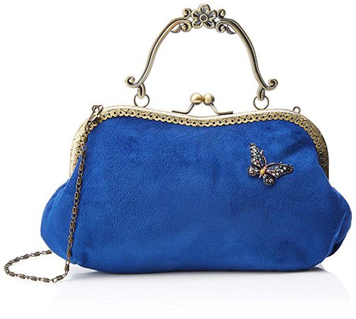 Joe Browns Womens Butterfly At Dusk Bag Clutch Blue (Blue-A): Amazon.co.uk: Shoes & Bags